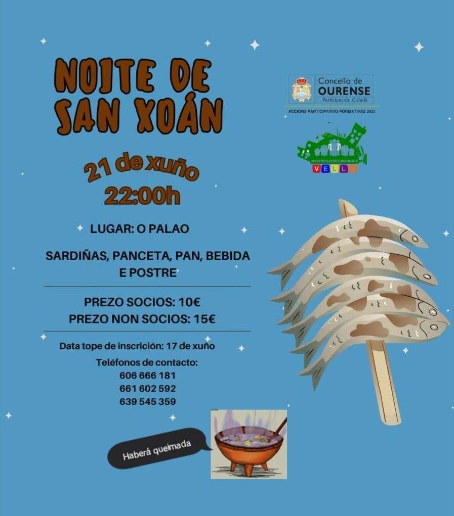 Noite de San Xoán de Velle (2025) en Ourense