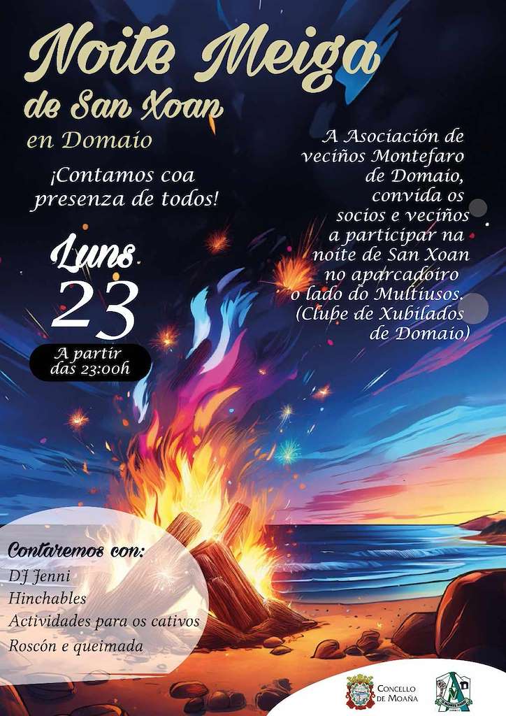 Noite Meiga de San Xoán de Domaio en Moaña