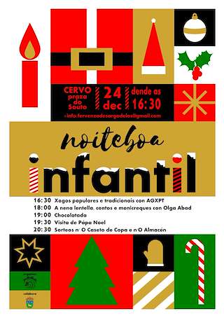 Nochebuena Infantil (2026) en Cervo