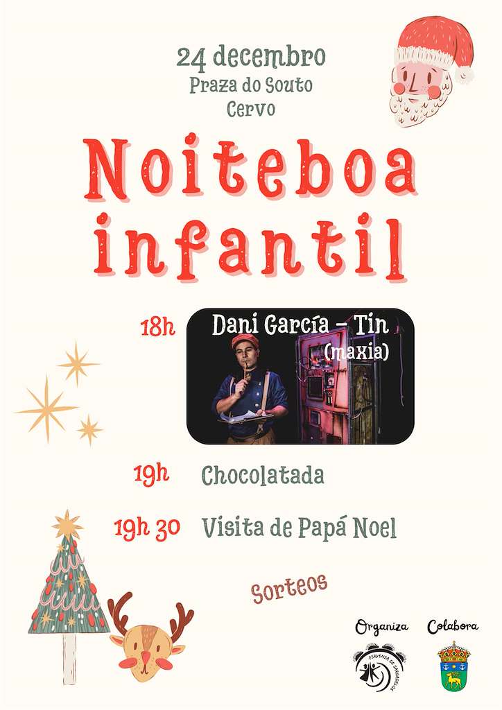 Noiteboa Infantil (2025) en Cervo
