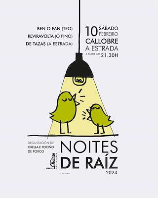 Noites de Raíz de Callobre (2026) en A Estrada