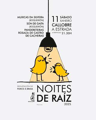 Noites de Raíz de Callobre (2026) en A Estrada