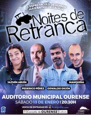 Noites de Retranca (2026) en Ourense