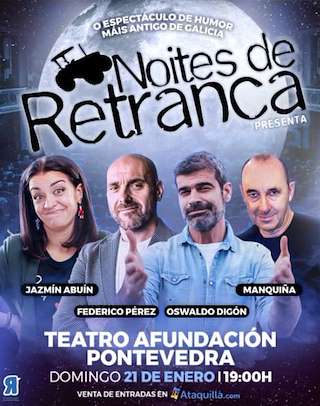 Noites de Retranca (2026) en Pontevedra