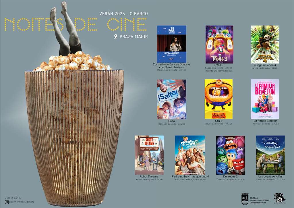 Noites de Cine (2025) en O Barco de Valdeorras