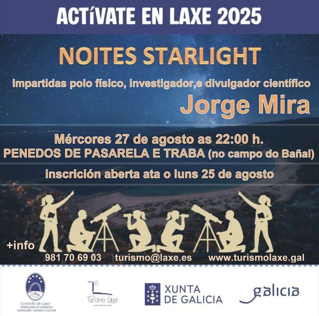 Noites Starlight (2025) en Laxe