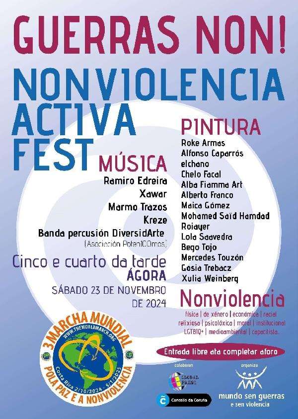Nonviolencia - Activa Fest  en A Coruña