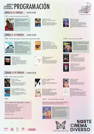 Fechas, información, programa, cartel, imágenes, mapa y ubicación de Norte Cinema Diverso  en  A Coruña