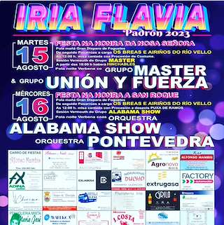 Nosa Señora da Adina e San Roque de Iria Flavia en Padrón