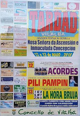 Nosa Señora da Ascensión e Inmaculada Concepción de Tardade (2026) en Vilalba