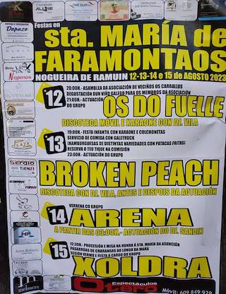 Nosa Señora da Asunción de Faramontaos en Nogueira de Ramuín