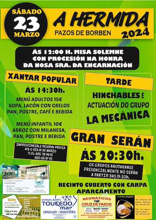 Nosa Señora da Encarnacion da Hermida en Pazos de Borbén