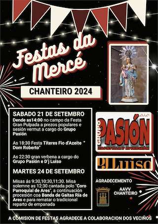 Nosa Señora da Mercé de Chanteiro en Ares