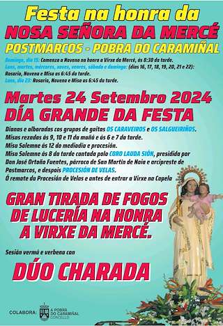 Nosa Señora da Mercé de Postmarcos (2026) en A Pobra do Caramiñal