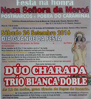 Nosa Señora da Mercé de Postmarcos (2026) en A Pobra do Caramiñal
