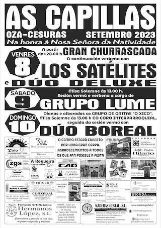 Nosa Señora da Natividade de As Capillas (2026) en Oza Cesuras