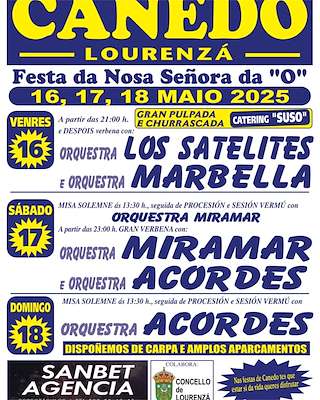 Nosa Señora da O de Canedo (2026) en Lourenzá