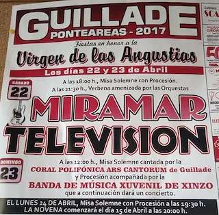 Nosa Señora das Angustias de Guillade en Ponteareas