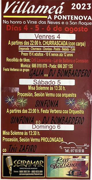 Nosa Señora das Neves e San Roque de Villameá en A Pontenova