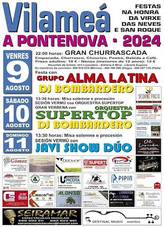 Nosa Señora das Neves e San Roque de Villameá en A Pontenova