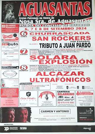 Nosa Señora de Aguasantas  en Cerdedo-Cotobade