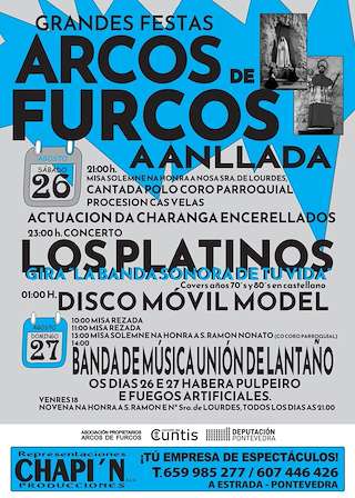 Nosa Señora de Lourdes e San Ramón de Anllada en Cuntis