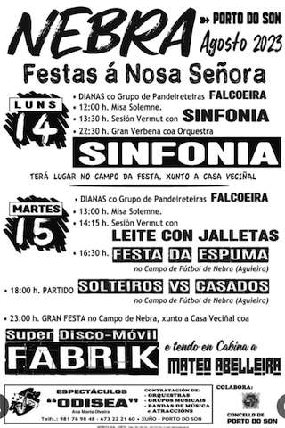 Nosa Señora de Nebra en Porto do Son