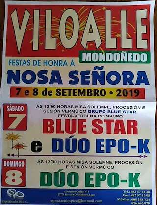 Nosa Señora de Viloalle en Mondoñedo