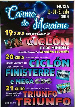 Nosa Señora do Carme de Moraime en Muxía