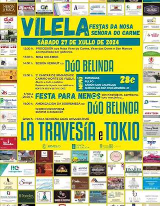 Nosa Señora do Carme de Vilela (2026) en Ribadeo