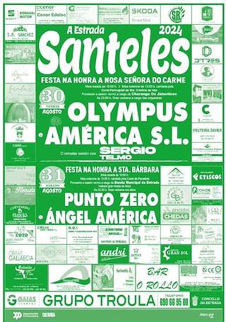 Nosa Señora do Carme e Santa Bárbara de Santeles en A Estrada