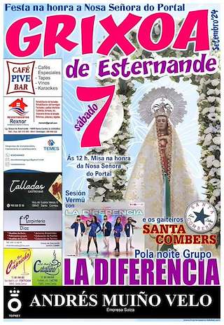 Nosa Señora do Portal de Grixoa de Esternande en Santa Comba