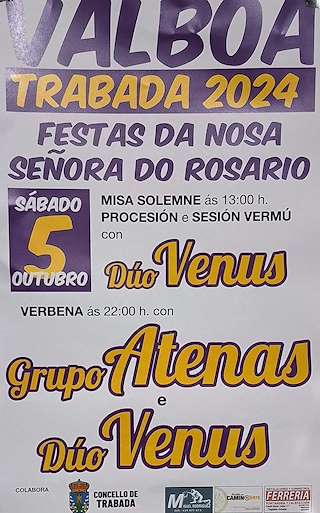 Nosa Señora do Rosario de Valboa en Trabada