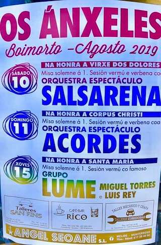 Nosa Señora dos Dores, Corpus e Santa María de Os Ánxeles en Boimorto