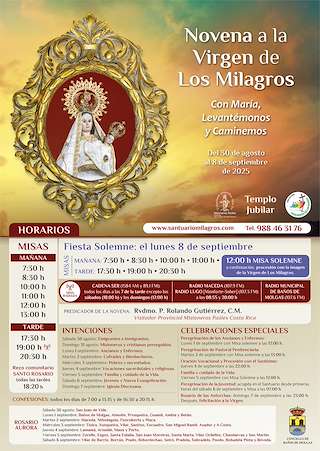 Nosa Señora dos Miragres de Monte Medo (2026) en Baños de Molgas