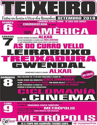 Nosa Señora dos Remedios de Teixeiro en Curtis