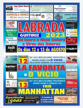 Nosa Señora e Virxe dos Dolores de Labrada en Guitiriz