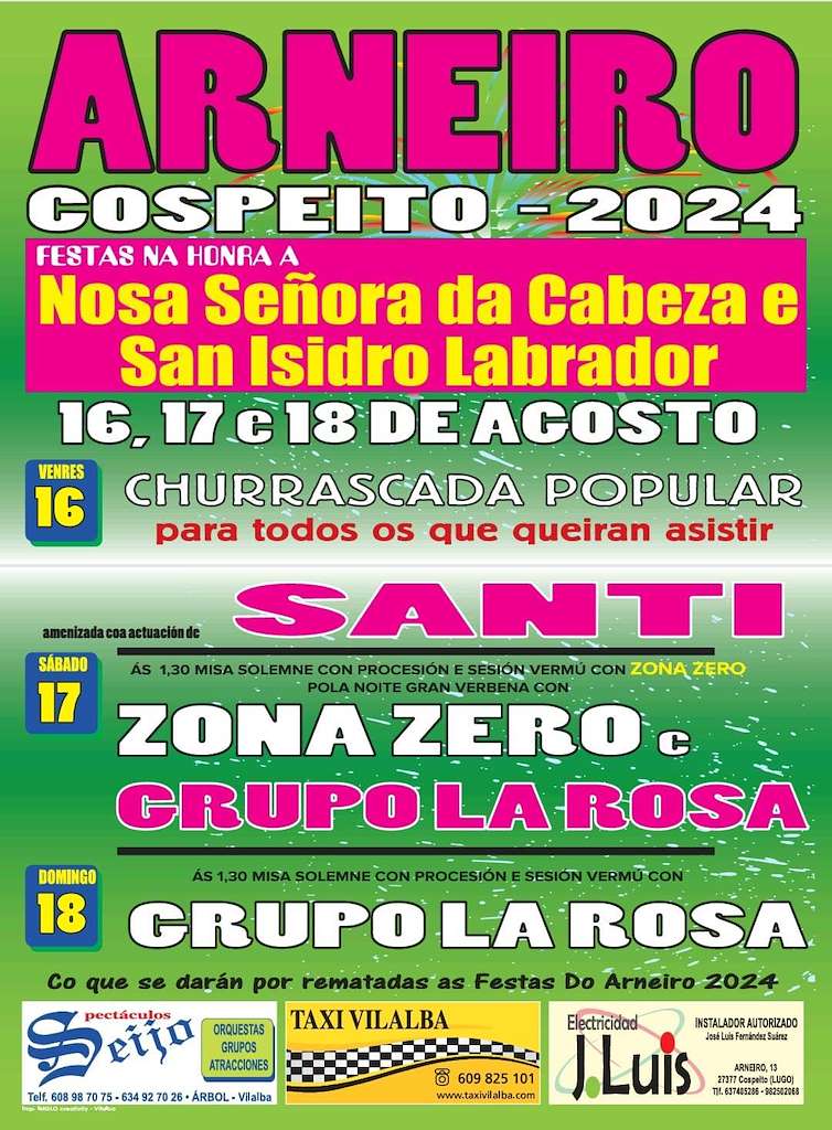 Nosa Señora da Cabeza e San Isidro Labrador de Arneiro en Cospeito