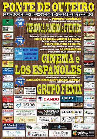 Fechas, información, programa, cartel, imágenes, mapa y ubicación de Nosa Señora da Portería de Ponte de Outeiro  en  Castro de Rei