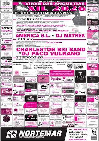 Fechas, información, programa, cartel, imágenes, mapa y ubicación de Nosa Señora das Angustias de Xil (2026) en Meaño
