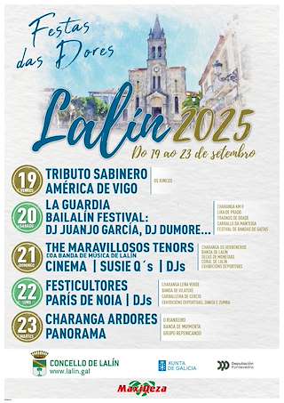 Fechas, información, programa, cartel, imágenes, mapa y ubicación de Nosa Señora das Dores  en  Lalín