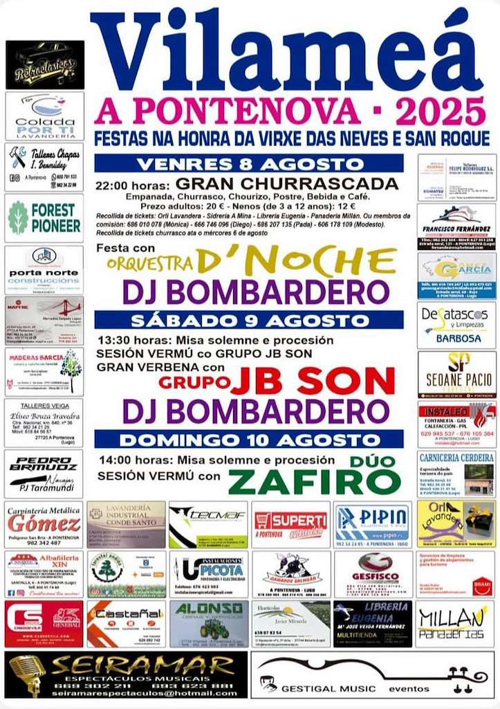 Nosa Señora das Neves e San Roque de Villameá en A Pontenova