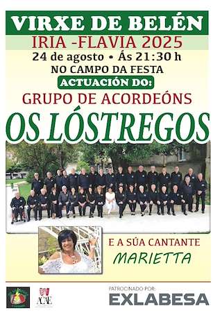 Fechas, información, programa, cartel, imágenes, mapa y ubicación de Nosa Señora de Belén de Iria-Flavia  en  Padrón