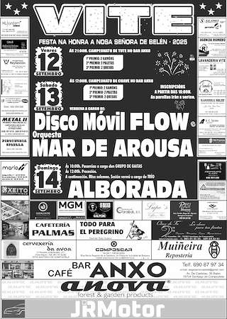 Fechas, información, programa, cartel, imágenes, mapa y ubicación de Nosa Señora de Belén de Vite  en  Santiago de Compostela
