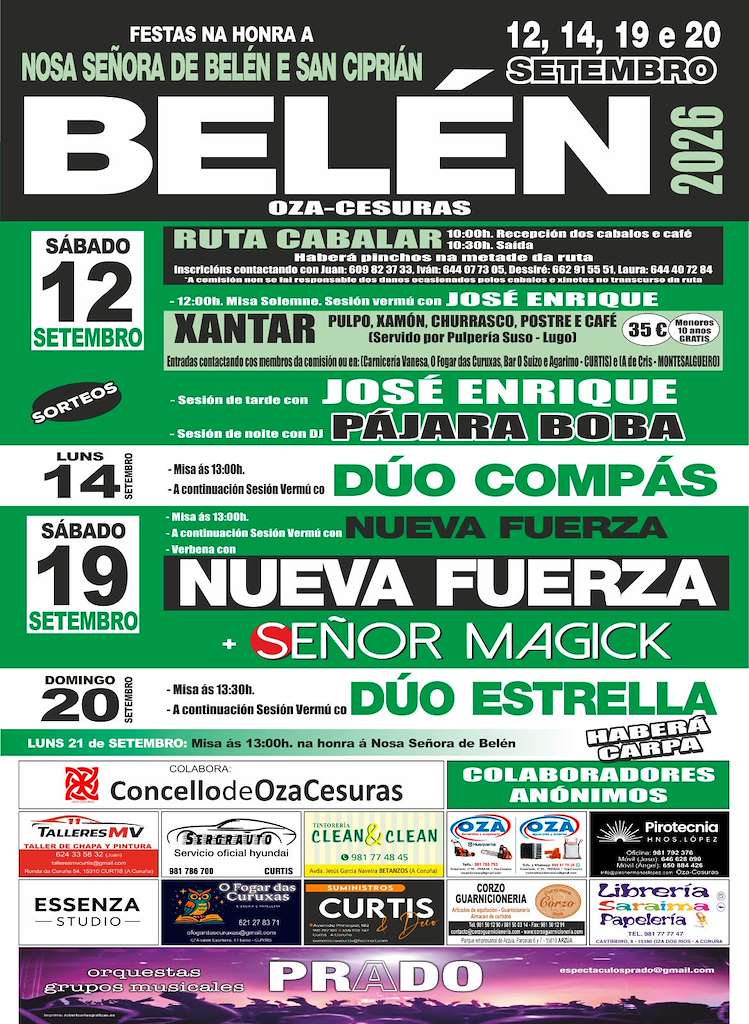 Nosa Señora de Belén e San Ciprián en Oza Cesuras