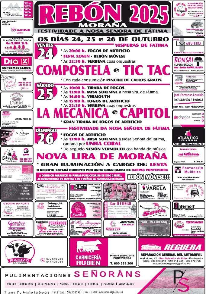 Nosa Señora de Fátima de Rebón (2025) en Moraña