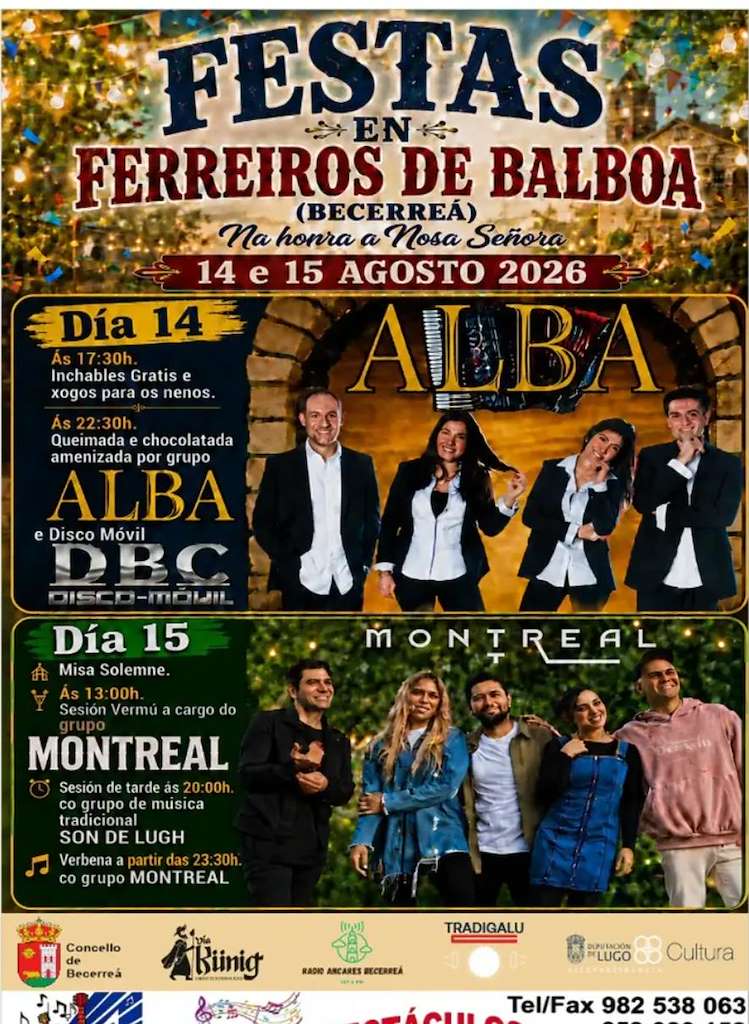 Nosa Señora de Ferreiros de Balboa (2026) en Becerreá