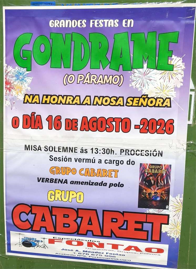 Nosa Señora de Gondrame (2026) en O Páramo