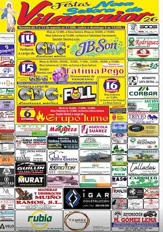 Fechas, información, programa, cartel, imágenes, mapa y ubicación de Nosa Señora de Vilamaior (2026) en Santa Comba