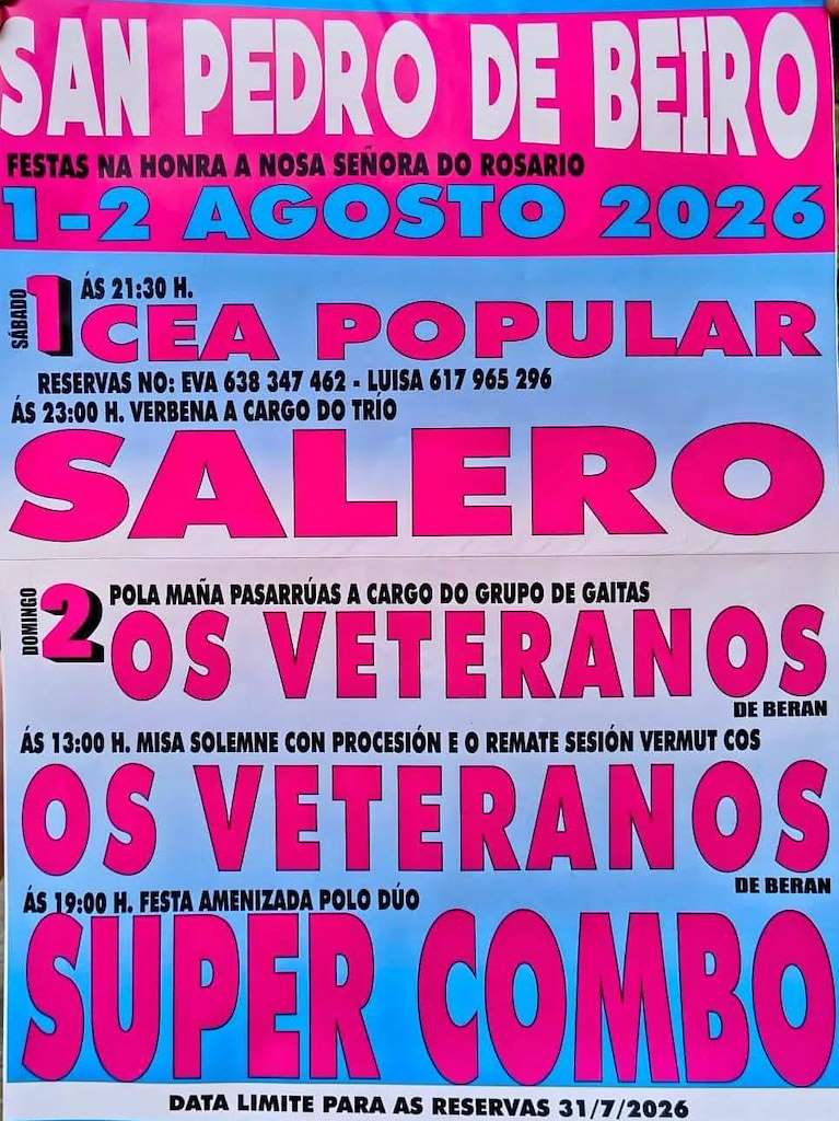 Nosa Señora do Rosario de Beiro (2026) en Carballeda de Avia